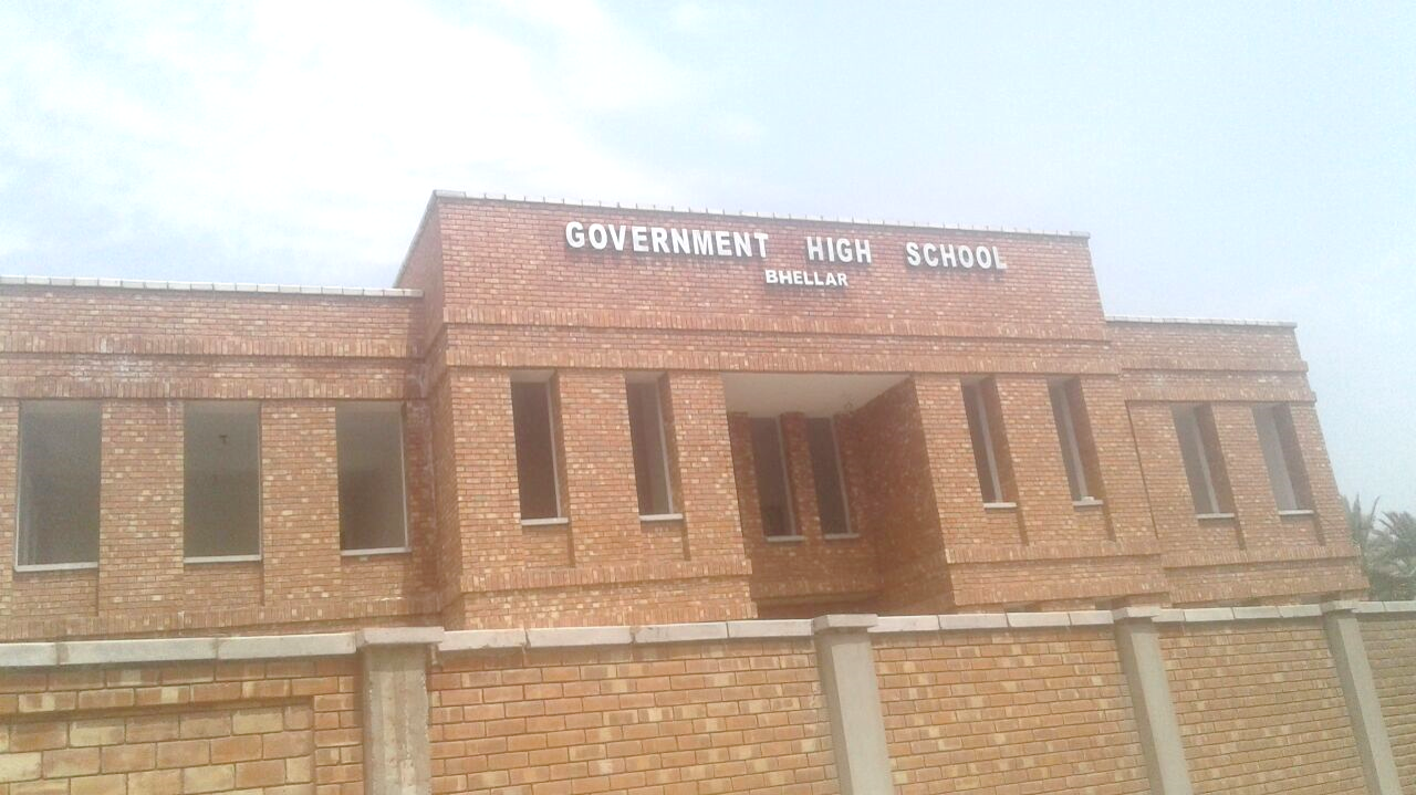 Construction of schools in District Sukkur, Sindh.