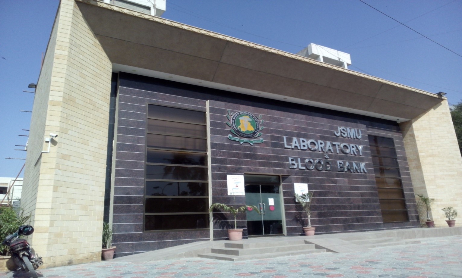 Diagnostic Centre at Jinnah Sindh Medical University, Karachi.
