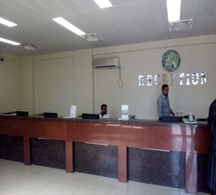 Diagnostic Centre at Jinnah Sindh Medical University, Karachi.